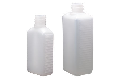 rechteckige Kunststoffflaschen